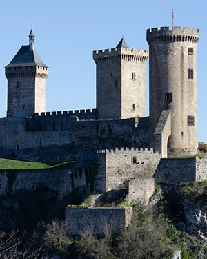Le château médiévale de Foix