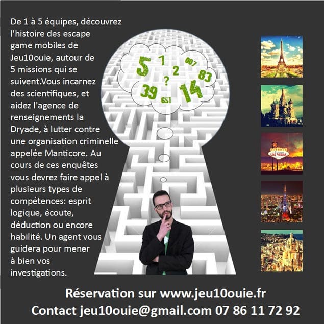 escape game enigme aventure château de Mailhol gaillac toulza 