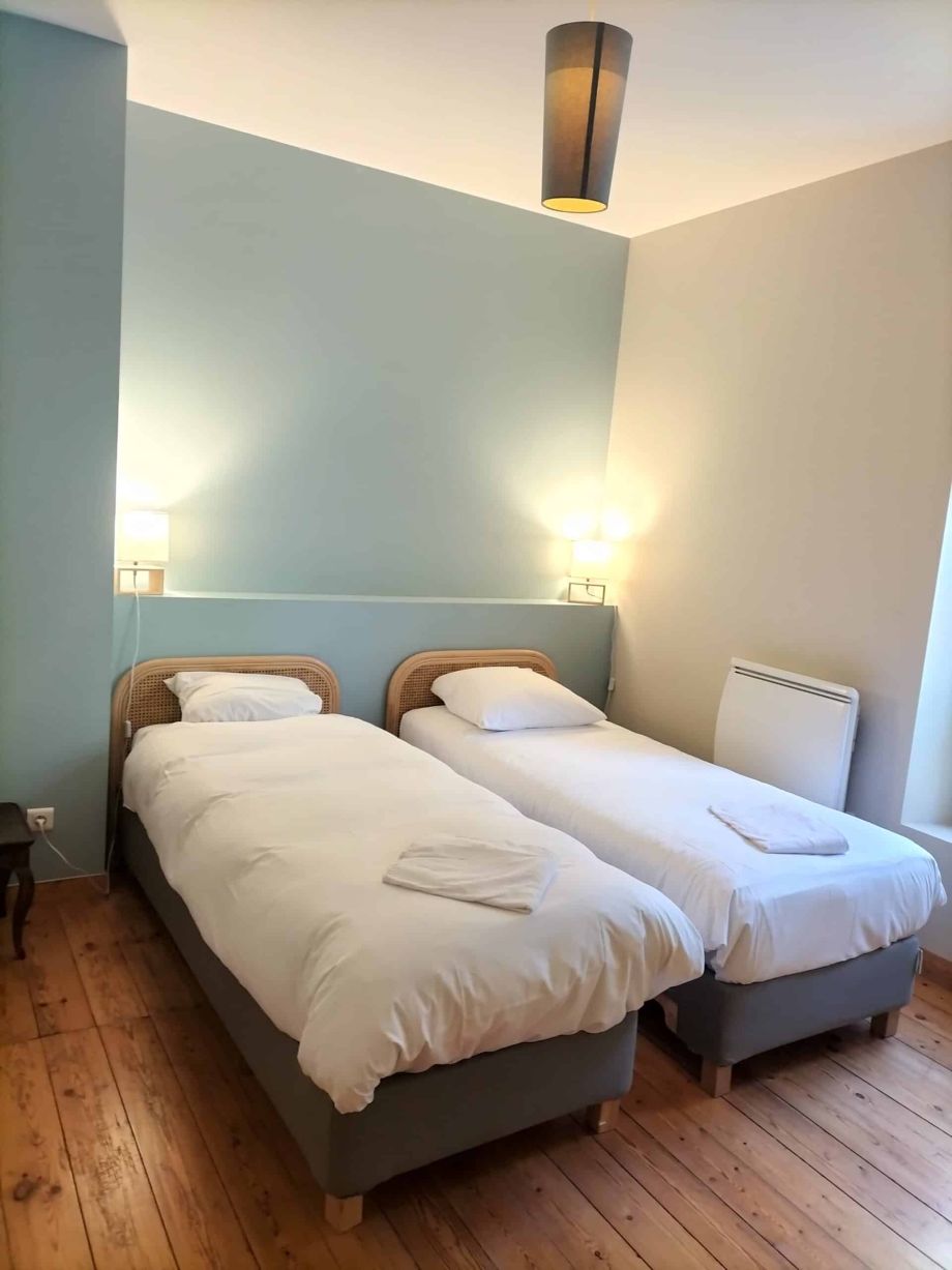 Château de Mailhol - Chambre deux lits 